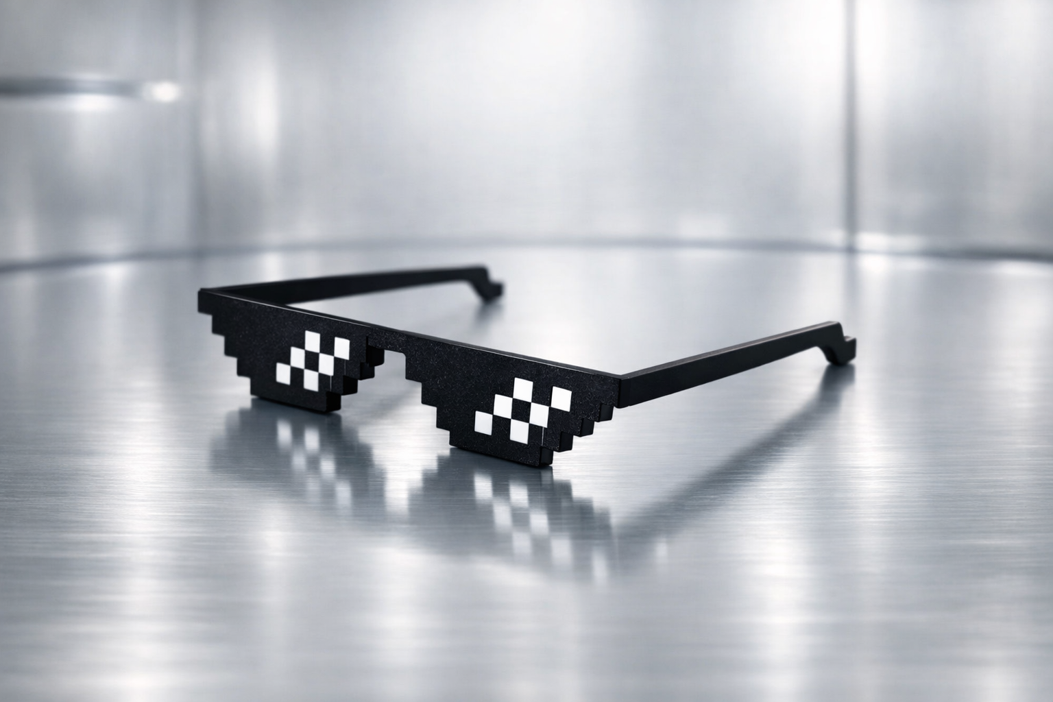 Minecraft Glasses (Not able to see through)